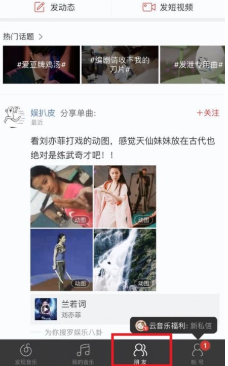 《网易云音乐》好友添加方法