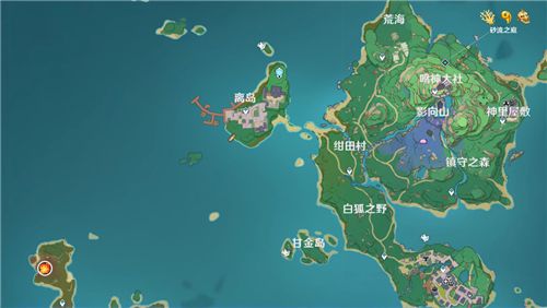 《原神》稻妻地图岛屿数量介绍