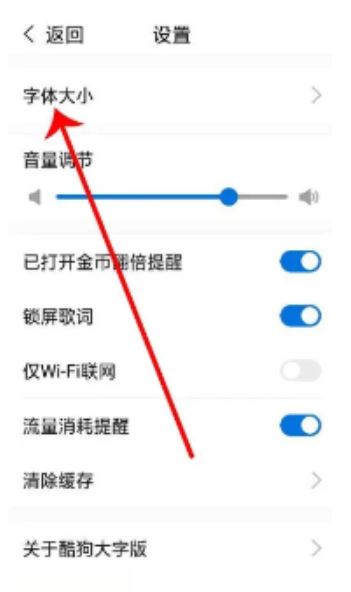 酷我音乐大字版