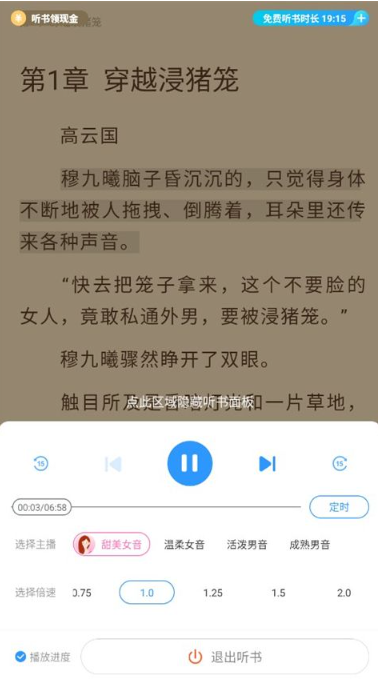 疯读小说听书版