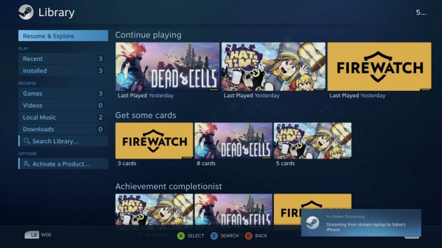 Steam Link截图