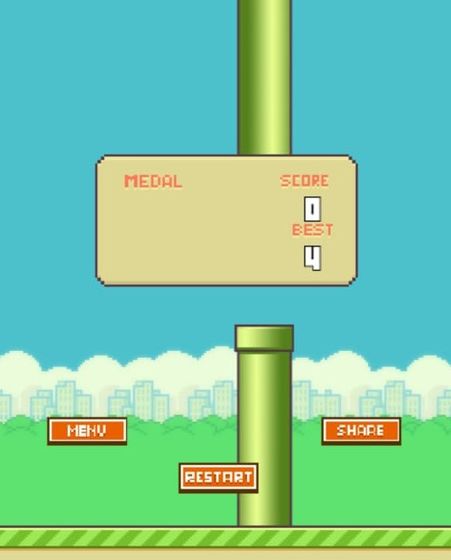 Flappy Bird截图