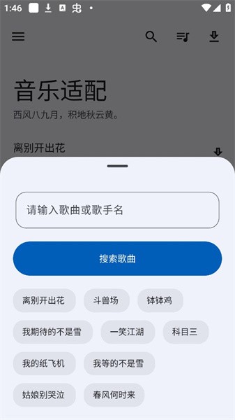 音乐适配最新版截图