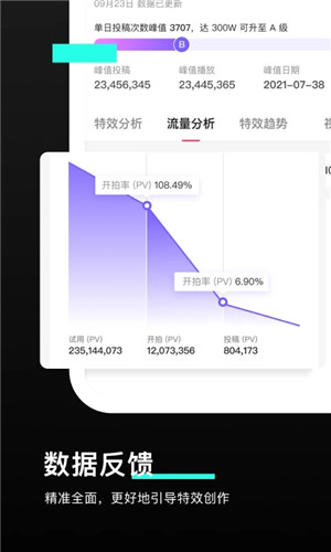 抖音特效君像塑截图