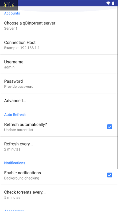 qbittorrent安卓汉化版截图