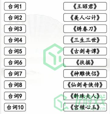 《汉字找茬王》空耳猜剧通关攻略介绍