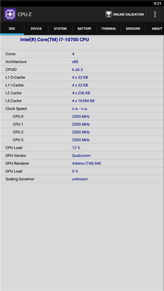 CPU-Z手机版